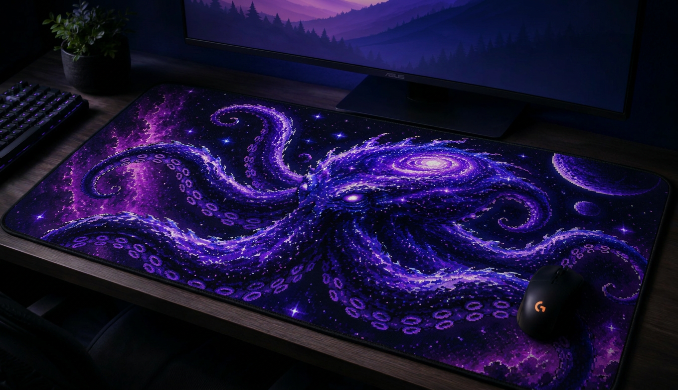 Pixel Art Octopus