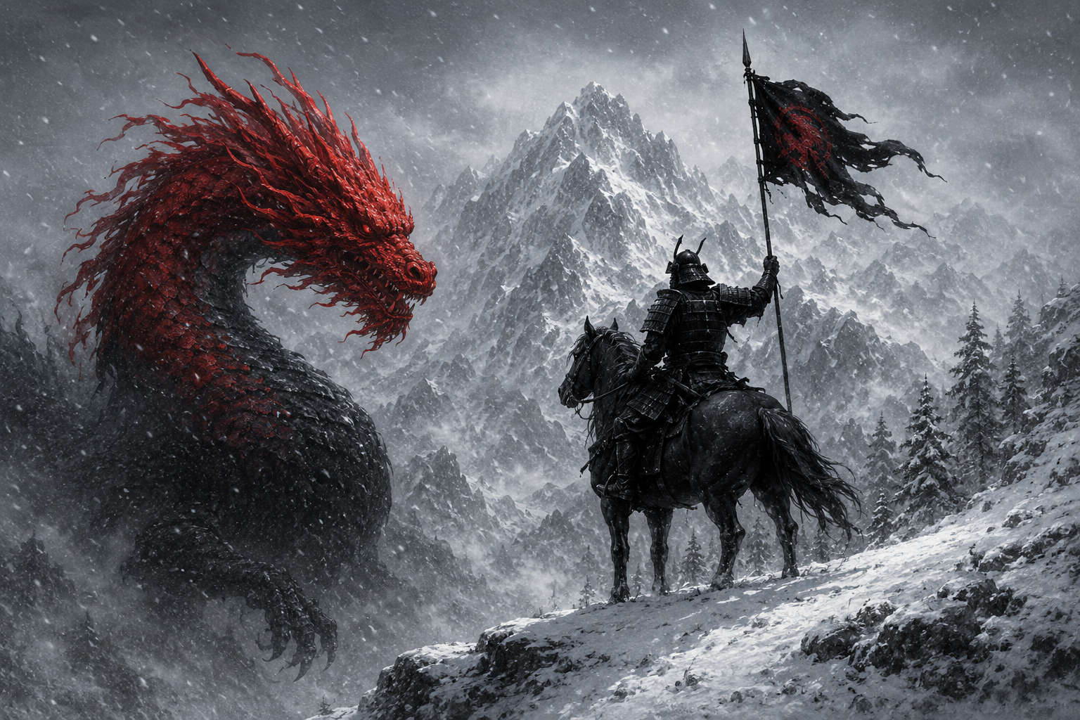 Dragon And Samurai