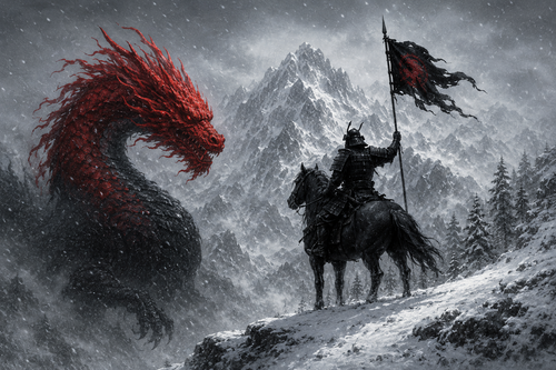 Dragon And Samurai