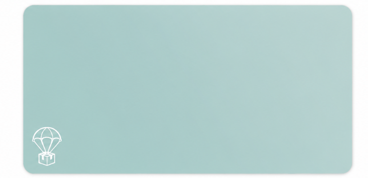 Turquoise Mouse Pad