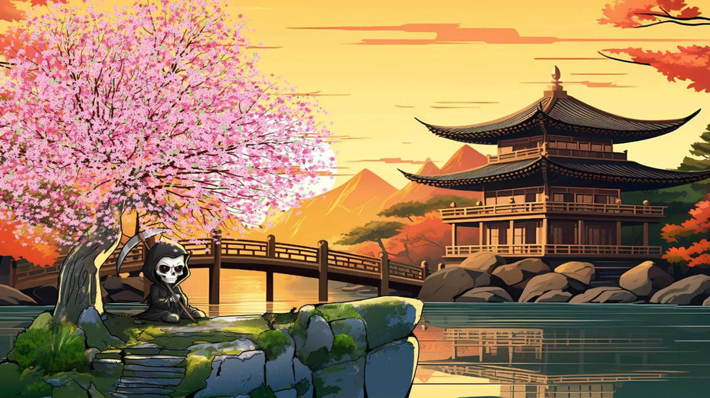 grim reaper x blossom tree